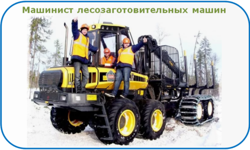 Машинист лесозаготовительных машин