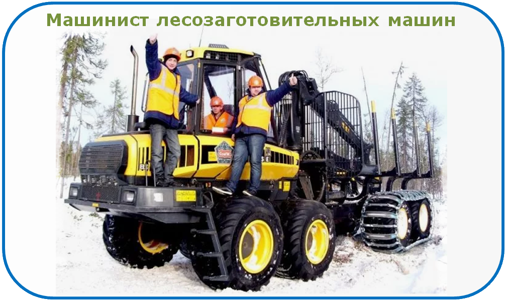 Машинист лесзаготовительных машин